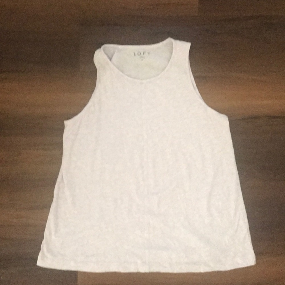 LOFT Lavender Heather Swing Tank - Picture 2 of 4